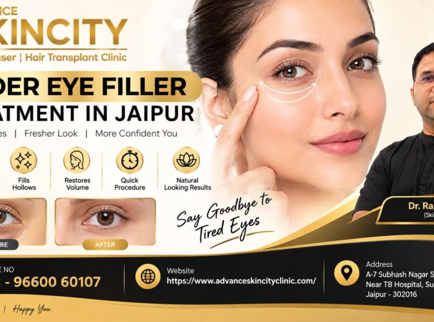 under eye filler treatment