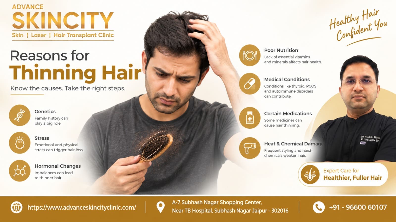 reasons for thinning hair