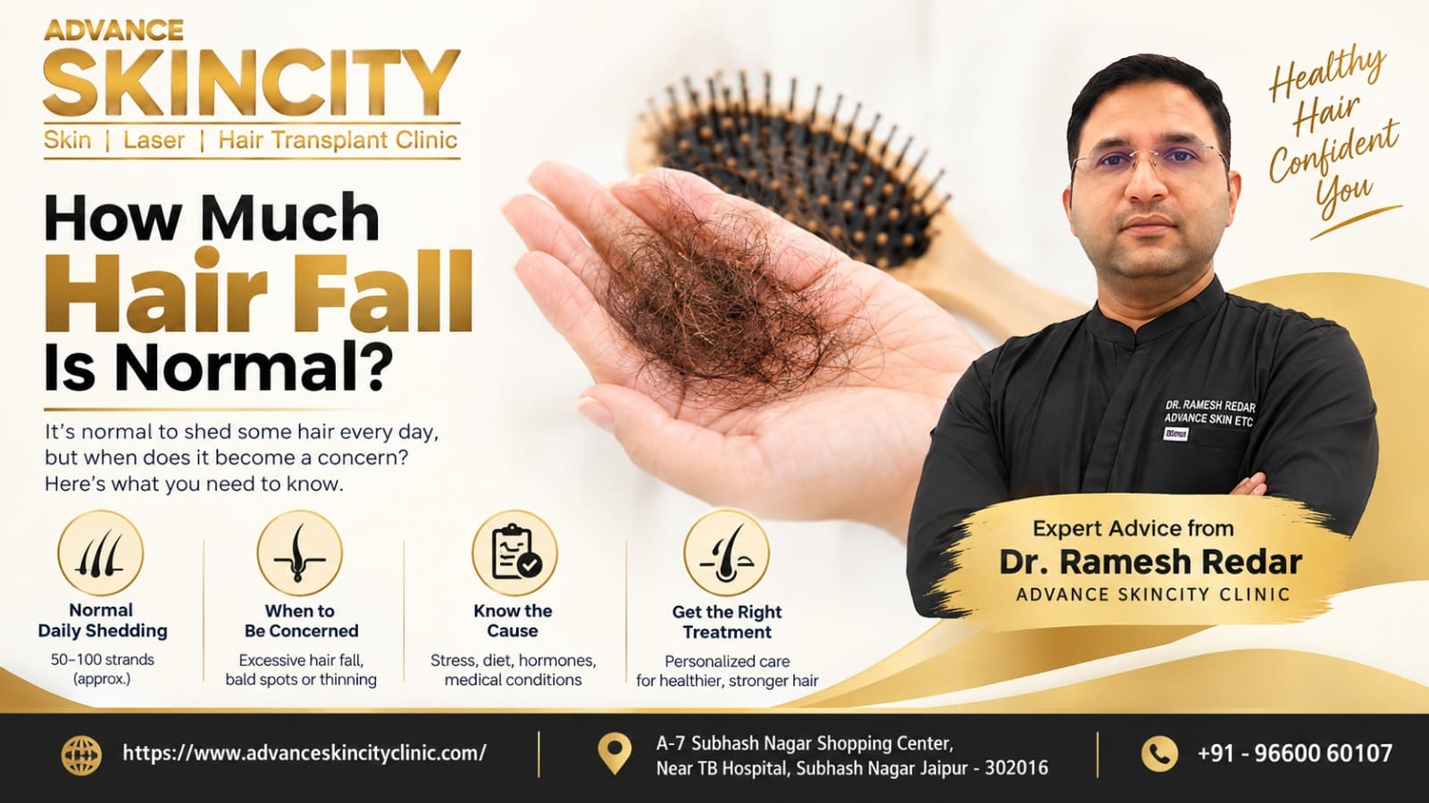 How Much Hair Fall Is Normal