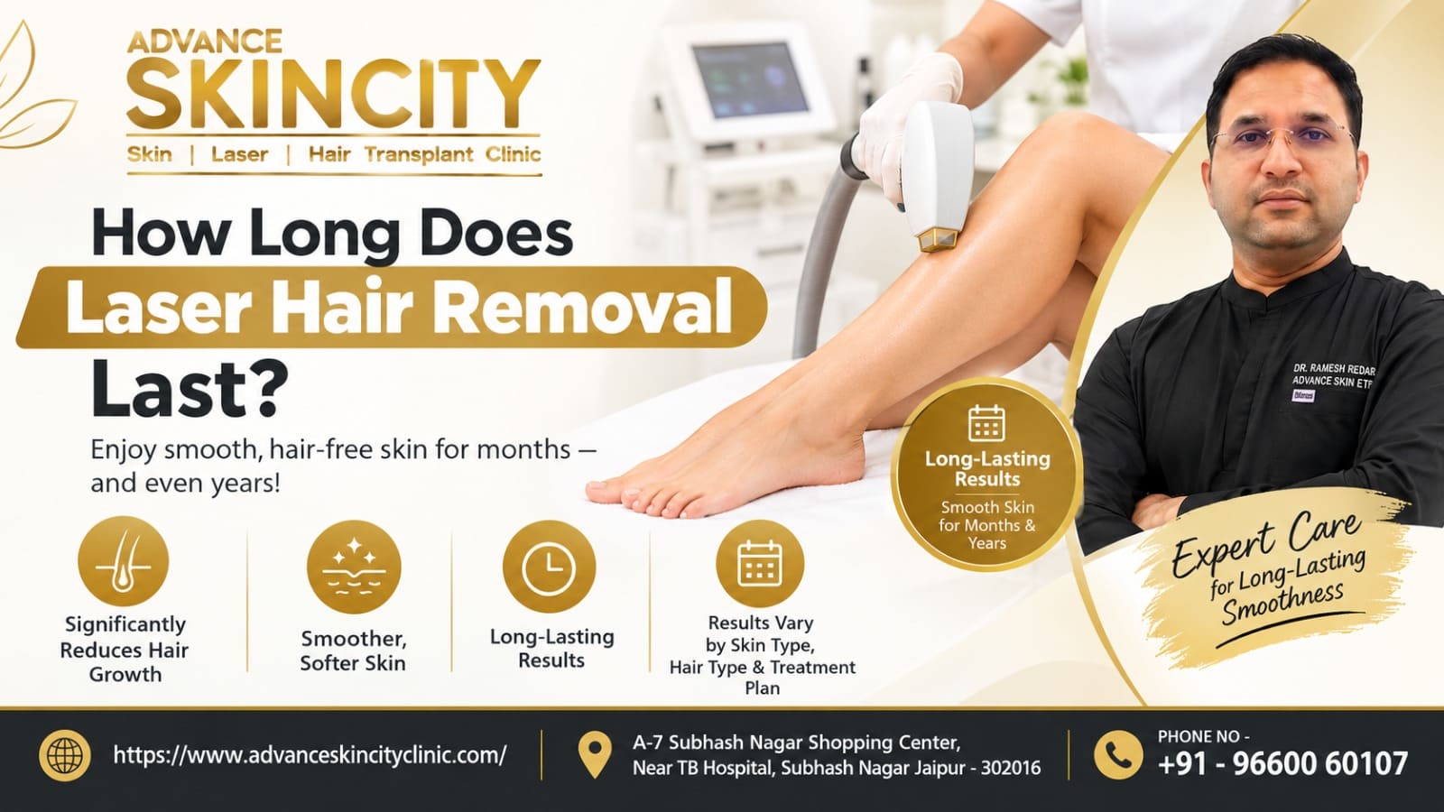 How Long Does Laser Hair Removal Last?